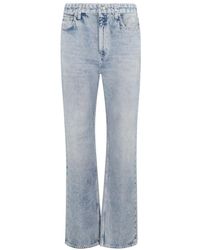 Rag & Bone - Shea high rise denim jeans - Lyst