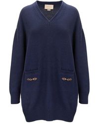 Gucci - T-Shirt Van Zijde Met Ronde Hals - Lyst