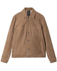 Giorgio Brato - Nieuw Leren Jeansjack - Lyst
