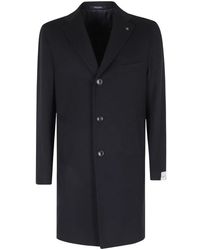 Tagliatore - Jassen ,Blauw ,Wol Enkelrij Jas Van Wol - Lyst