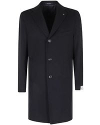Tagliatore - Jassen ,Blauw ,Wol Enkelrij Jas Van Wol - Lyst