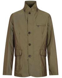 Moorer - Jassen ,Groen ,Polyester Ghiberti-Km Jas - Lyst