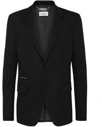 Philipp Plein - Jassen ,Zwart ,Blazer Gigolò Fit Ls - Lyst