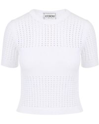 Iceberg - Round-Neck Knitwear - Lyst