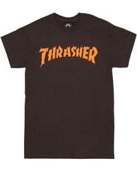 Thrasher - Vlam T-Shirt - Lyst