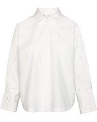 Hèst - Overhemden ,Wit ,Katoen Witte Geweven Blouse Top Shirt - Lyst