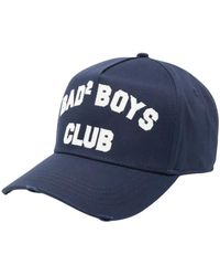 DSquared² - Accessoires ,Blauw ,Katoen Baseball Cap - Lyst