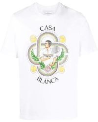 Casablancabrand - Le joueur magliette stampata - Lyst