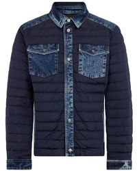 Moorer - Jassen ,Zwart ,Polyester Crespi Jacket - Lyst