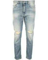 Dondup - Mila Jeans Con Cremallera, Mujer, Talla - Lyst