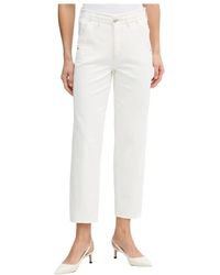Ouí - Straight Trousers - Lyst