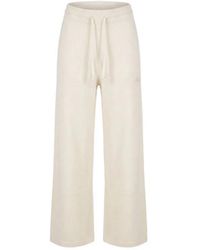 Autry - Broeken ,Wit ,Nylon Joggingbroek Met Trekkoord - Lyst