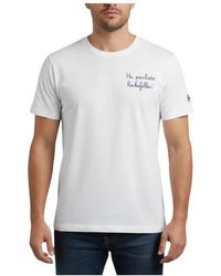 MC2 Saint Barth - Tops ,Wit ,Katoen Portofino T-Shirt - Lyst