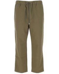OAMC - Broeken ,Groen ,Wol Militaire Groene Wollen Broek - Lyst