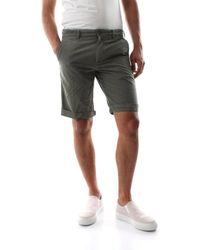40weft - Gestreept Seersucker Shorts - Lyst