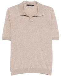 Tagliatore - Tops ,Keith Knit Polo - Lyst