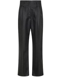 forte_forte - Wide Trousers - Lyst