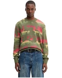 Desigual - Trui Met Ronde Hals - Lyst