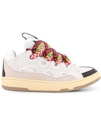 Lanvin - Weiße Sneakers Heben Stil Frauen - Lyst