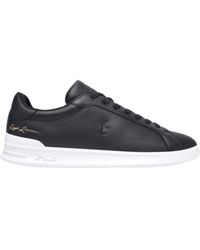 Ralph Lauren - Heritage Court Ii Leder-Sneaker - Lyst