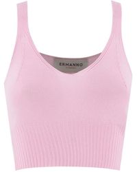Ermanno Scervino - Sleeveless Tops - Lyst