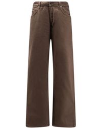 Stone Island - Wide Jeans - Lyst