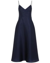 Alberta Ferretti - Kleedjes ,Blauw ,Dameskleding Jurken Blauw Ss 26 - Lyst