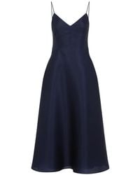 Alberta Ferretti - Kleedjes ,Blauw ,Dameskleding Jurken Blauw Ss 26 - Lyst