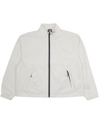 The North Face - Fitness ,Wit ,Polyester North Dome Wind Jacket - Lyst
