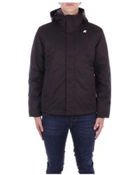 K-Way - Jassen ,Zwart ,Polyester Jacko Jacket - Lyst