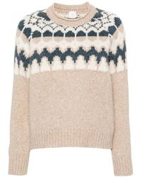 Eleventy - Round-Neck Knitwear - Lyst