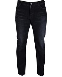 Balenciaga - Schwarze slim-fit vintage style jeans - Lyst