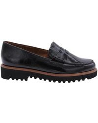 Paul Green - Schoenen ,Zwart ,Klassieke Leren Mocassin Schoenen - Lyst