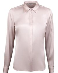 Stenströms - Susan Lichtroze Zijden Blouse - Lyst