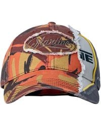 Martine Rose - Accessoires ,Veelkleurig ,Katoen Collage Cap - Lyst