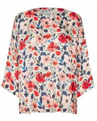 Masai - Overhemden ,Veelkleurig ,3/4 Mouw Blouse - Lyst