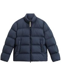 Woolrich - Blaue Cloud Eagle Jacke - Lyst