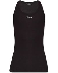 Versace - Mouwloos T-Shirt - Lyst