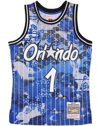 Mitchell & Ness - Fitness ,Blauw ,Polyester Nba Swingman Jersey 1994 Hardwood Classics - Lyst