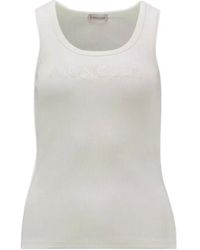 Moncler - Sleeveless Tops - Lyst