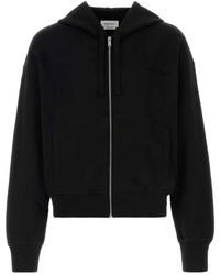 McQueen - Hooded Zip Through Sweatshirt - Lyst