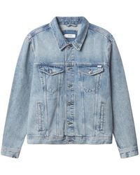 Gabba - Jassen ,Blauw ,Denim Denim Blauw Modern Jack - Lyst