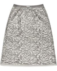 Munthe - Vatosha Sheer Skirt - Lyst