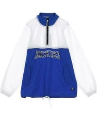 Dickies - Jassen ,Blauw ,Nylon Windbreaker Jas - Lyst