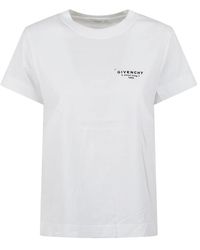 Givenchy - T-Shirts En Polo's Wit - Lyst