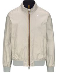 K-Way - Jassen ,Nylon Arsene Plus. 2 Reversible Jacket - Lyst