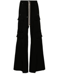 Rick Owens - Broeken ,Zwart ,Katoen Cargobelas Pants - Lyst