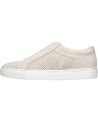 Doucal's - Suede-Sneaker Ohne Schnürsenkel - Lyst