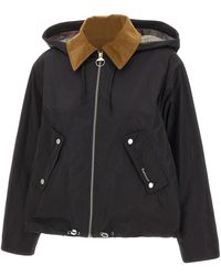 Barbour - Jassen ,Zwart ,Polyester Weaver Showerproof Jacket - Lyst