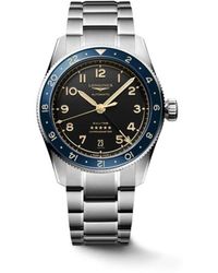 Longines - Uhr Herren Spirit Zulu Time Aus Stahl L38024606 - Lyst